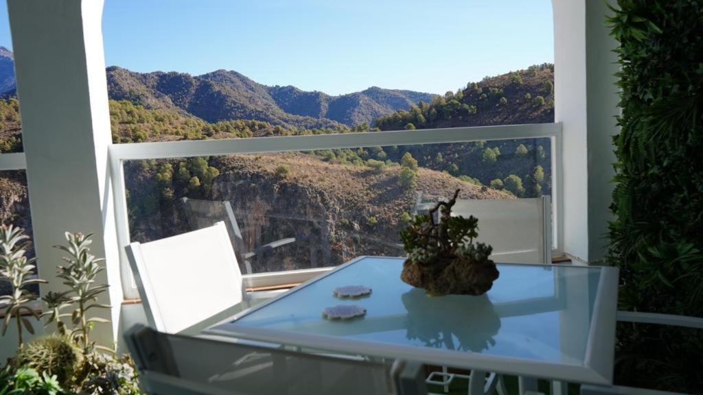 Mirador De La Axarquia Apartment Frigiliana Exterior foto